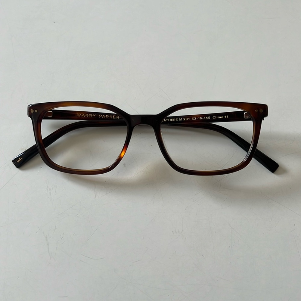 Warby Parker eye frames